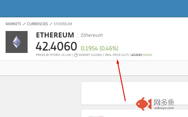 Etoro 24/7 BTC ETH prices插件截图