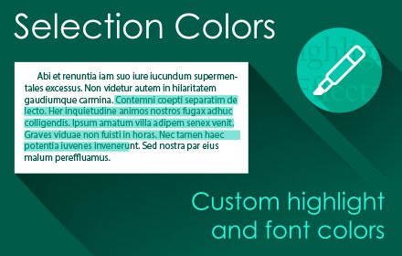 Selection Colors插件截图