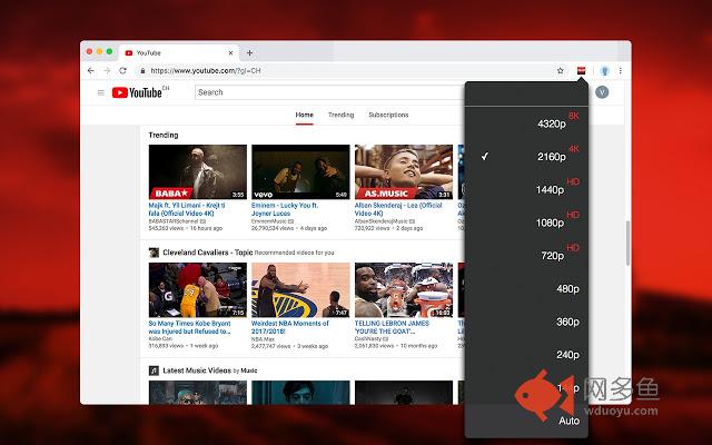 Auto HD/4K for Youtube