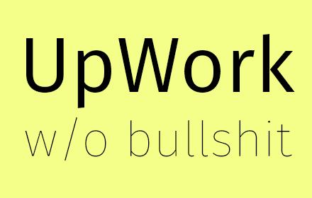 Upwork Rework插件截图