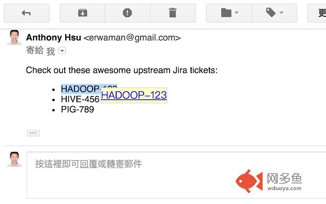 Create Jira Link插件截图