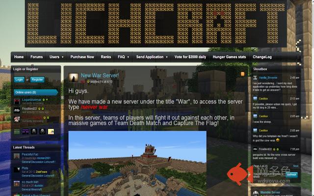 Lichcraft插件截图