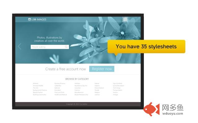 Stylesheet Count插件截图