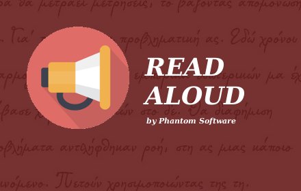 Read Aloud: 文本语音朗读助理插件截图