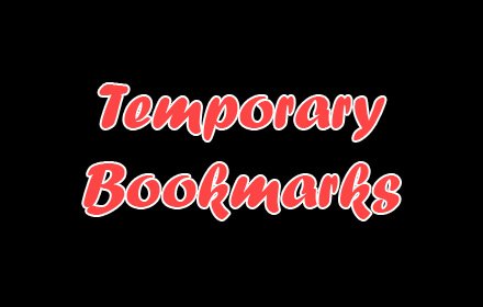 Temporary Bookmarks插件截图
