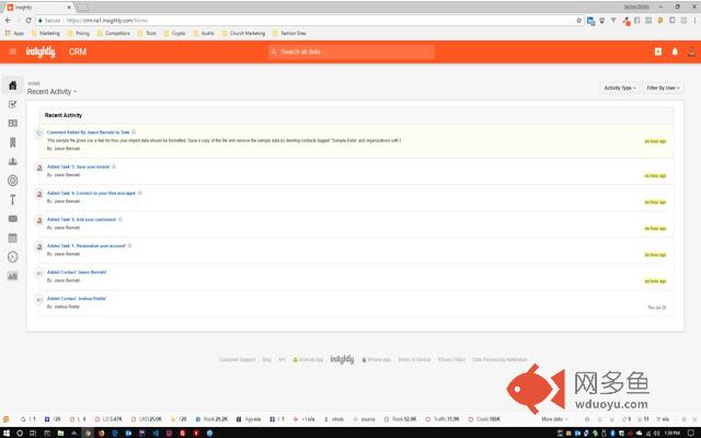 Insightly FREE Upgrade Bar Disabler插件截图