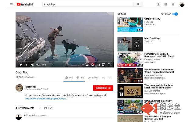 AutoCorgi - Youtube AutoPlay The Best插件截图