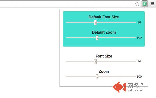 Font Size插件截图