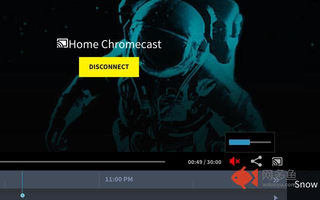 Pluto.tv ChromeCast Volume
