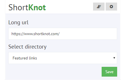 ShortKnot.com插件截图