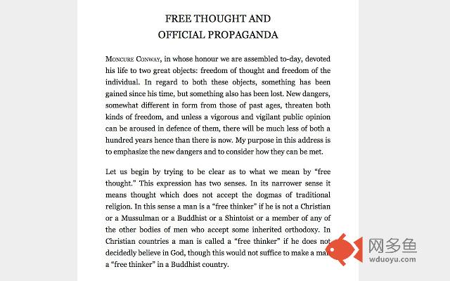 Readable Project Gutenberg