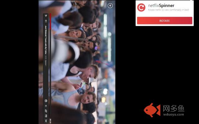 Netflix Flip - Rotate Netflix in Your Browser