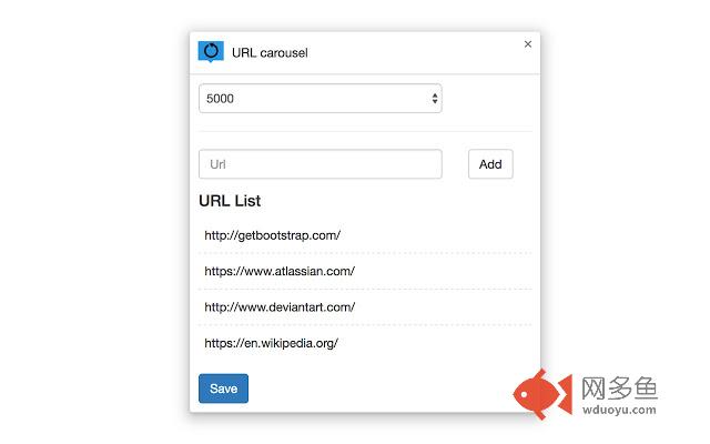 URL carousel