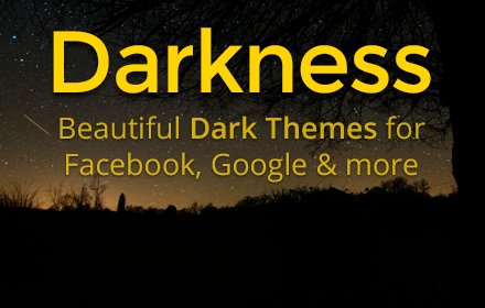 Darkness - 精美的深色主题插件截图