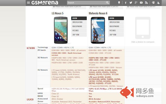Lite Website Improver - GSMArena.com插件截图