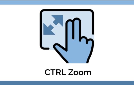 Ctrl Zoom插件截图