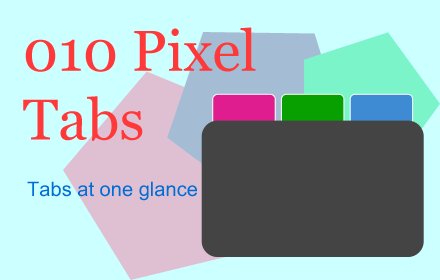 010Pixel Tabs插件截图