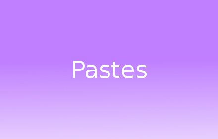 Pastes插件截图