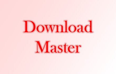 Download Master插件截图