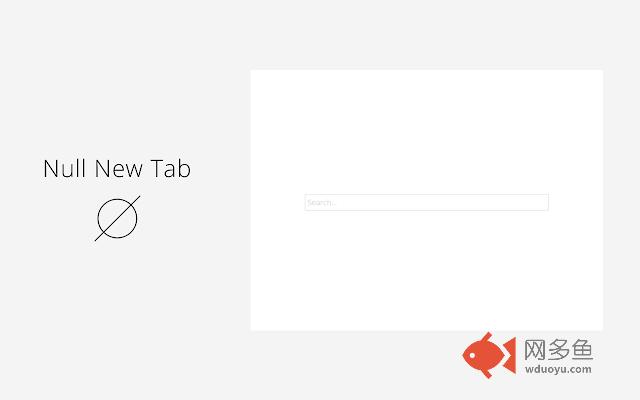Null New Tab插件截图