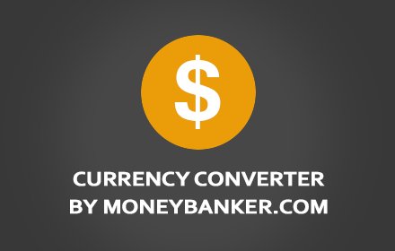 Currency Converter by MONEYBANKER.COM插件截图