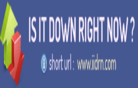 IsItDownRightNow? Extension插件截图