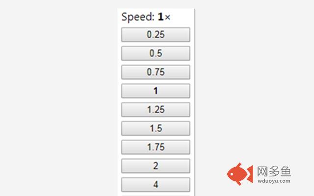 Html5 Video Speed Control插件截图