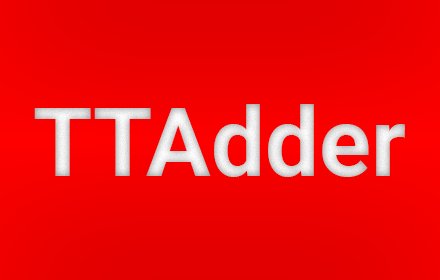 TTAdder插件截图