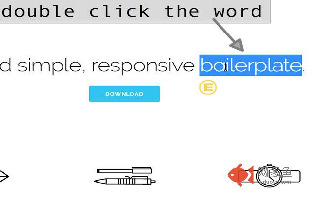 etymon one-click search插件截图