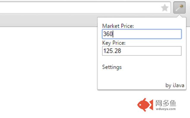 CSGO Market Price to Key Converter插件截图