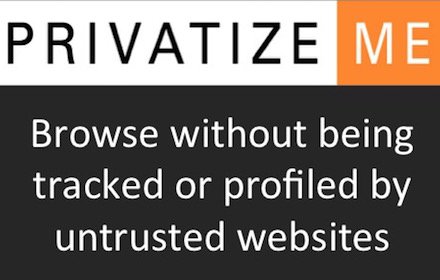 PrivatizeMe插件截图