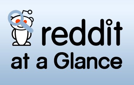 Reddit at a Glance插件截图