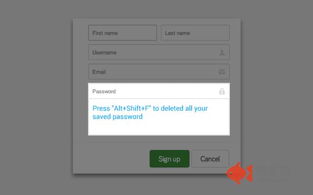 Password Cleaner插件截图