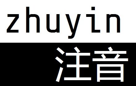 Zhuyin插件截图