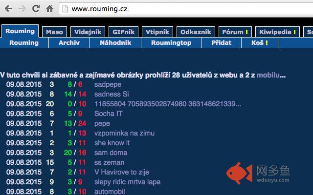 Rouming.cz improve UI插件截图