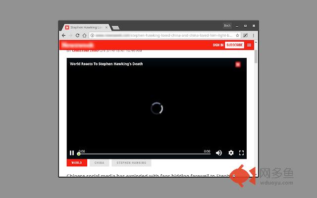 Nomovdo - Video Blocker插件截图