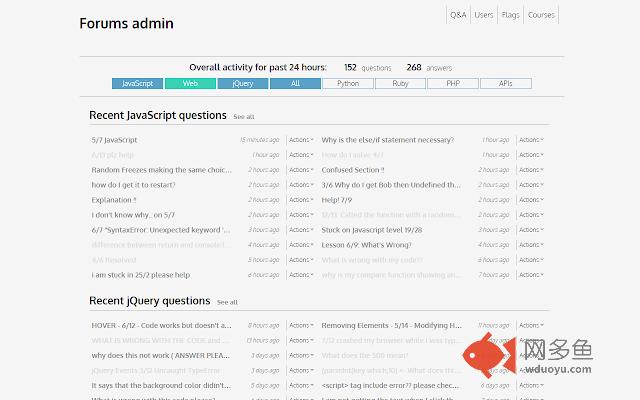 Codecademy Admin Page Updater插件截图