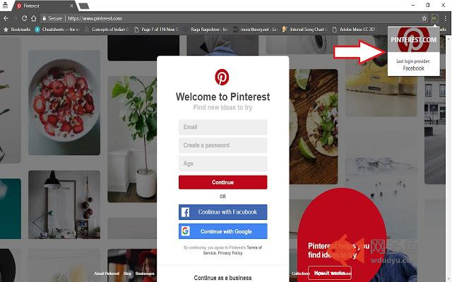 Login Provider Reminder插件截图