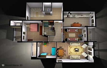Sweet Home3D For PC插件截图