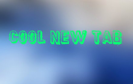 Cool New Tab插件截图