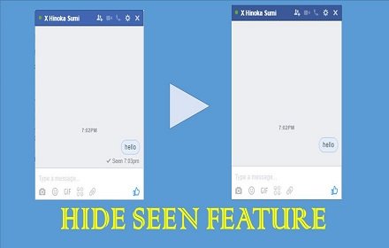 Hide Your Seen | Delivery Receipt | Typing插件截图