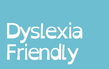 Dyslexia Friendly插件截图