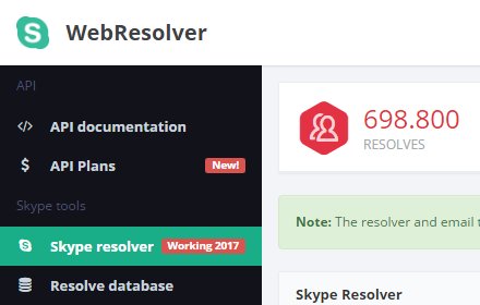 Webresolver.nl插件截图