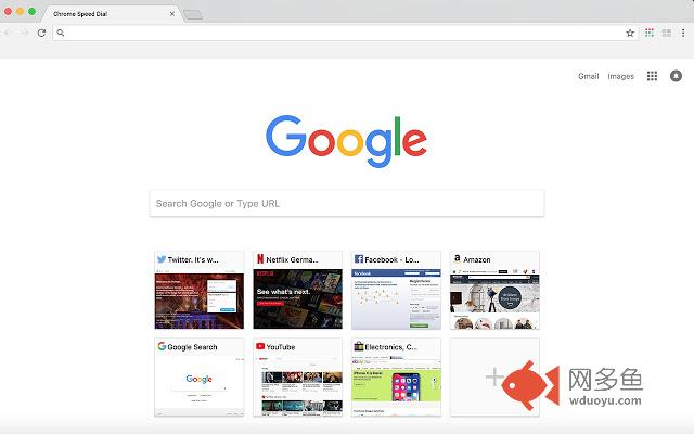 Simple Tab - New Tab with Custom tiles