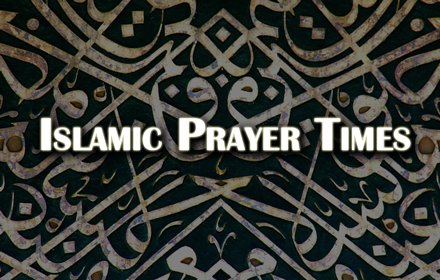 Islamic Prayer Times插件截图