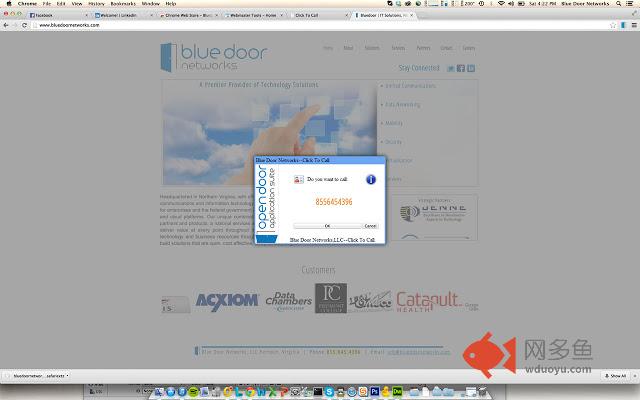 BlueDoor Networks Click To Call插件截图