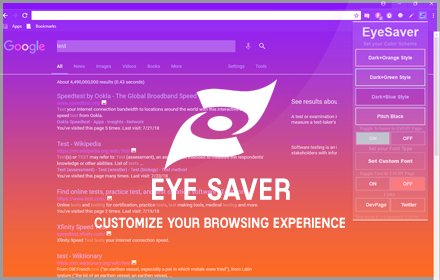 EyeSaver插件截图