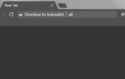 Omnibox to Subreddit插件截图