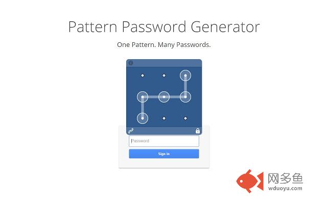 PPGen - Pattern Password Generator