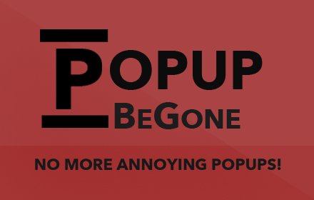 PopupBeGone插件截图